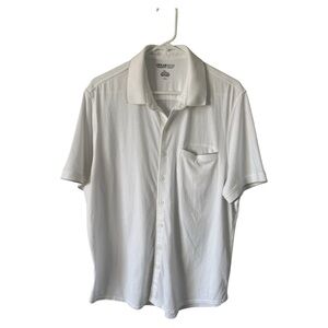 Kenneth Cole White Casual Button Down Shirt